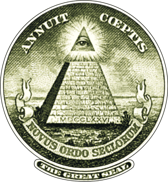 Illuminati Logo - LOGOS: PYRAMID (Illuminati all-seeying eye logo of horus sun symbolism)