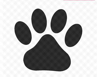 Puppy Paw Logo - Puppy paw print | Etsy