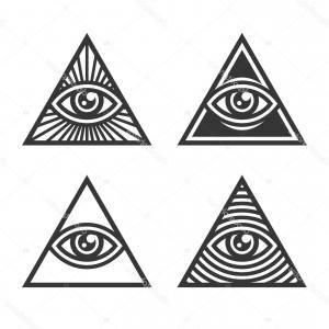 Illuminati Logo - Freemason Symbol Illuminati Logo With Compasses Vector