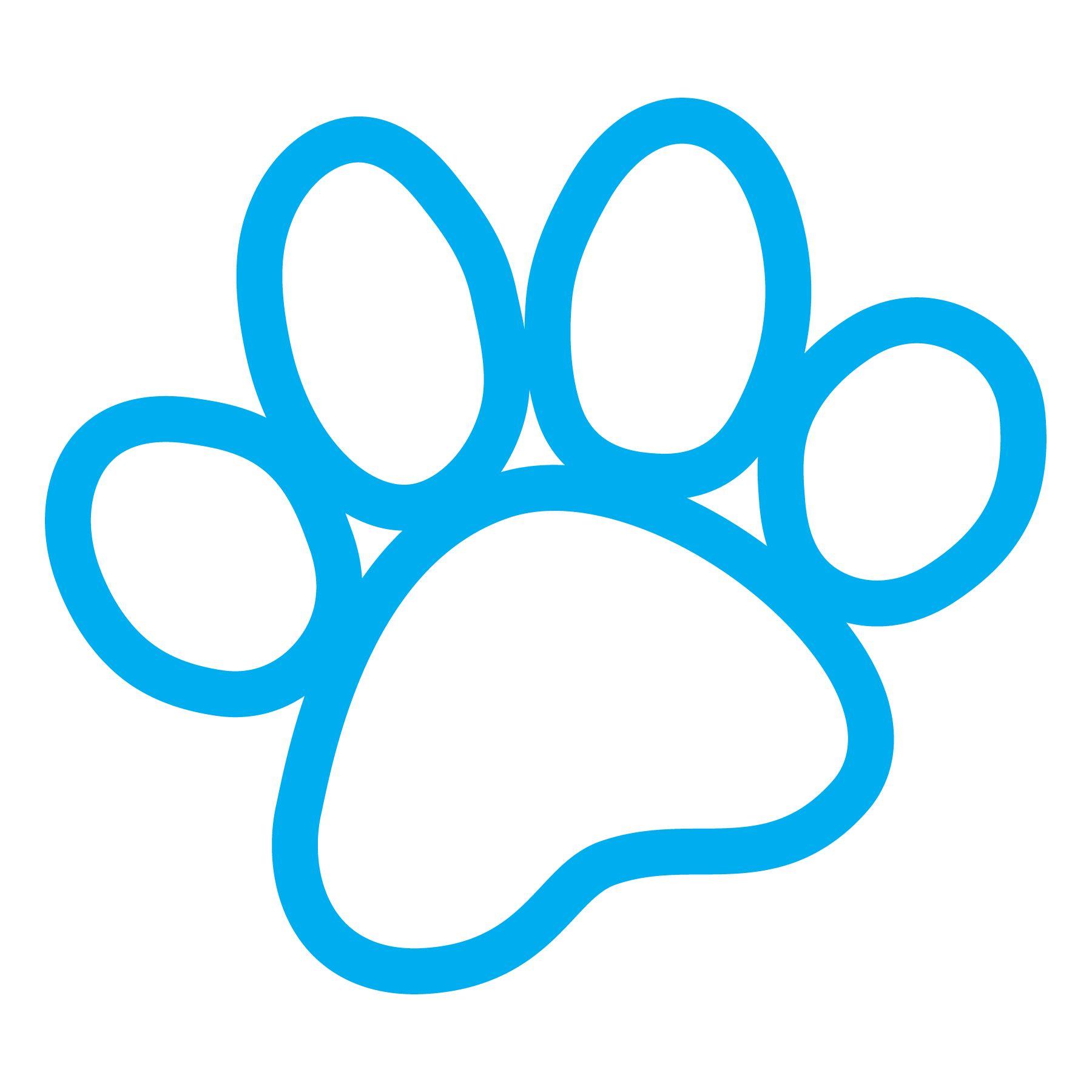 Puppy Paw Logo - Animal paw Logos