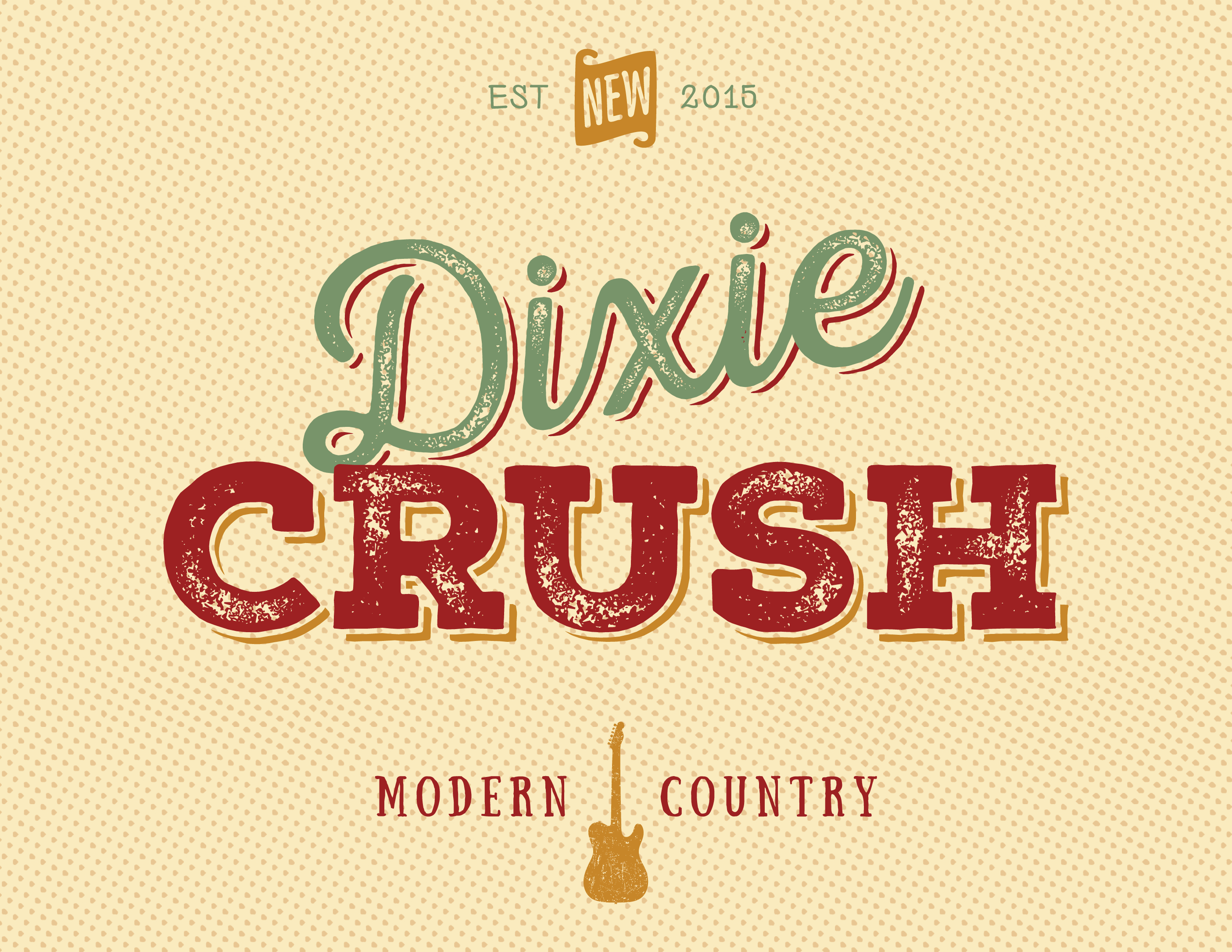 Modern Country Logo - Dixie Crush
