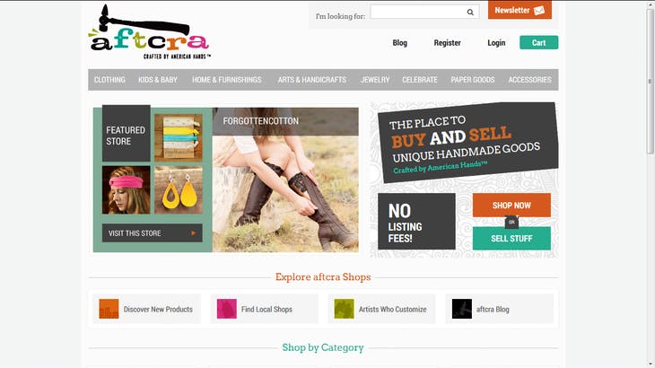 Aftcra Logo - 8 Unique Places to Buy Handmade Goods Online | Money Talks News