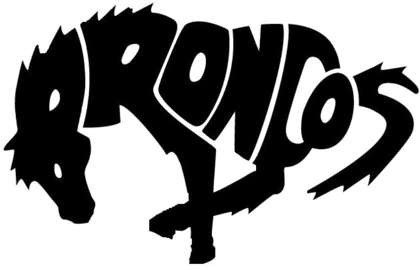 Black and White Broncos Logo - Ford bronco Logos
