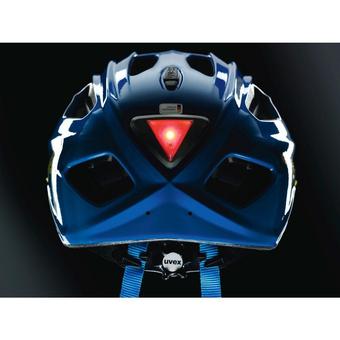Red Triangle Sports Logo - UVEX SPORTS RD Triangle LED Helmet Light Fit Quatro JR. Free