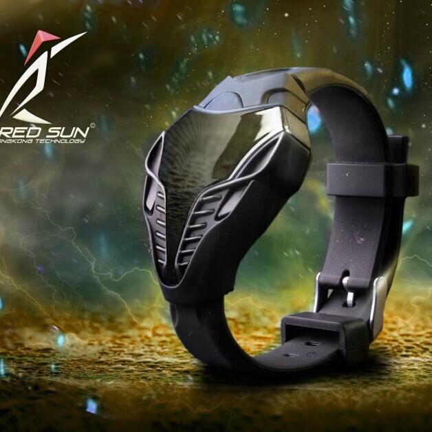 Red Triangle Sports Logo - Silicone Triangle Sports LED Digital Watches Men Watch Relogio
