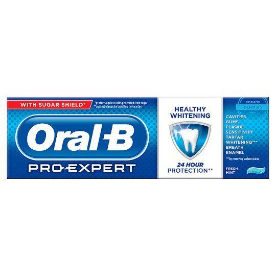 Oral-B Logo - Oral-B Pro Expert Healthy White Toothpaste 75Ml - Tesco Groceries