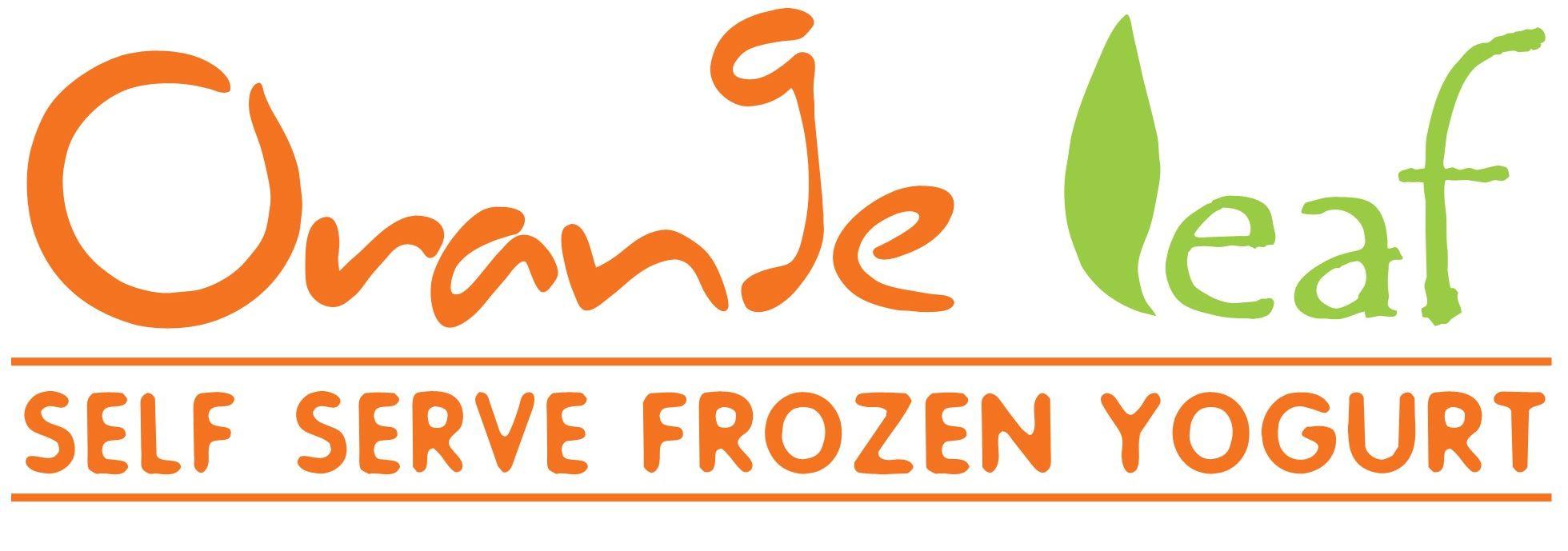 Orange Leaf Frozen Yogurt Logo - Ries' Pieces: The Fro-Yo Wars Explained