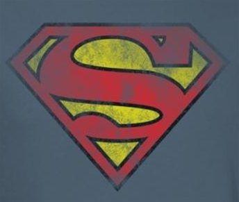 A F Inside Shield Logo - Superman T-Shirt - Inside Shield Logo - NerdKungFu