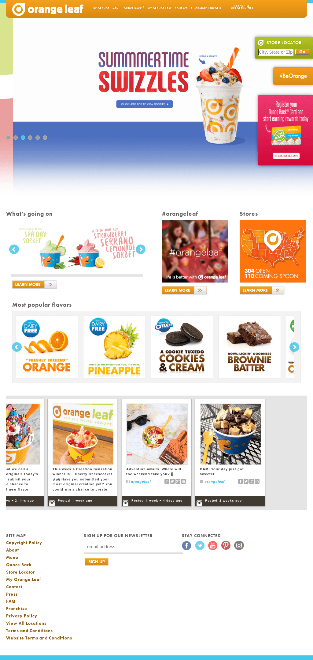 Orange Leaf Frozen Yogurt Logo - Orange Leaf Frozen Yogurt Competitors, Revenue and Employees - Owler ...