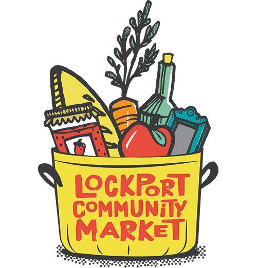 Community Market Logo - Lockport Community Market. Projects Grain. Design