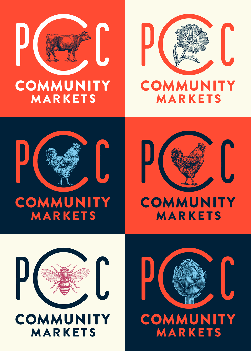 Community Market Logo - Brand New: New Logo and Identity for PCC Community Markets by Wexley ...