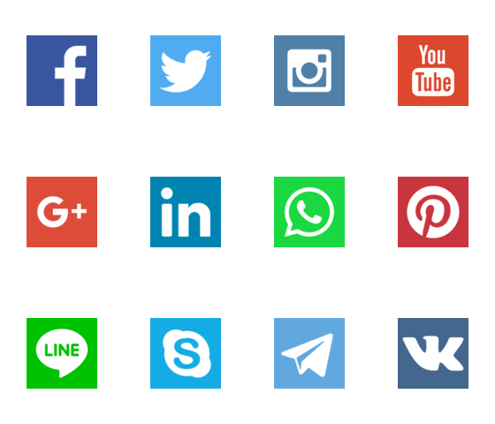 Social App Logo - Social Networks vector logos (.eps) free download