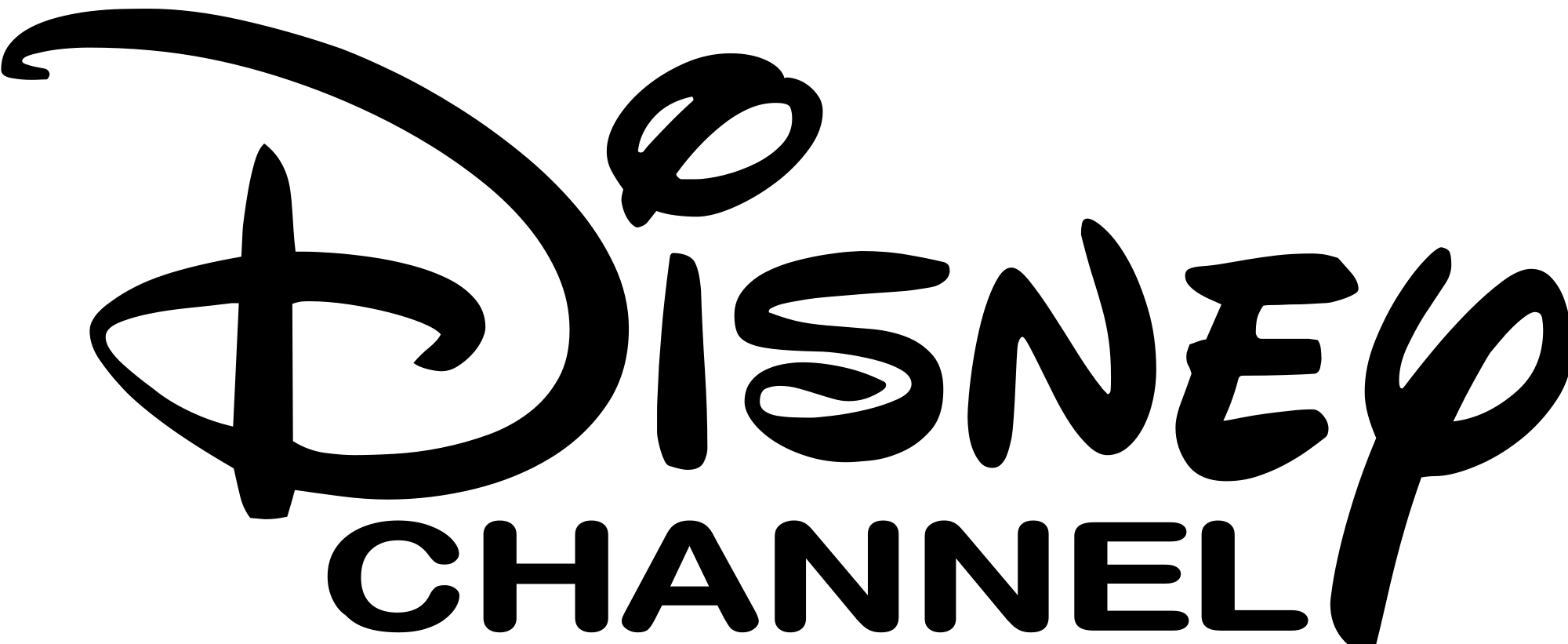 Disney.com Logo - Disney Channel wordmark.svg