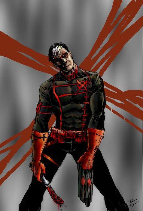 Red X DC Comics Logo - DC Mayhem Presents: Suicide Squad #0.1--Red X - Fan-Fic - Comic Vine