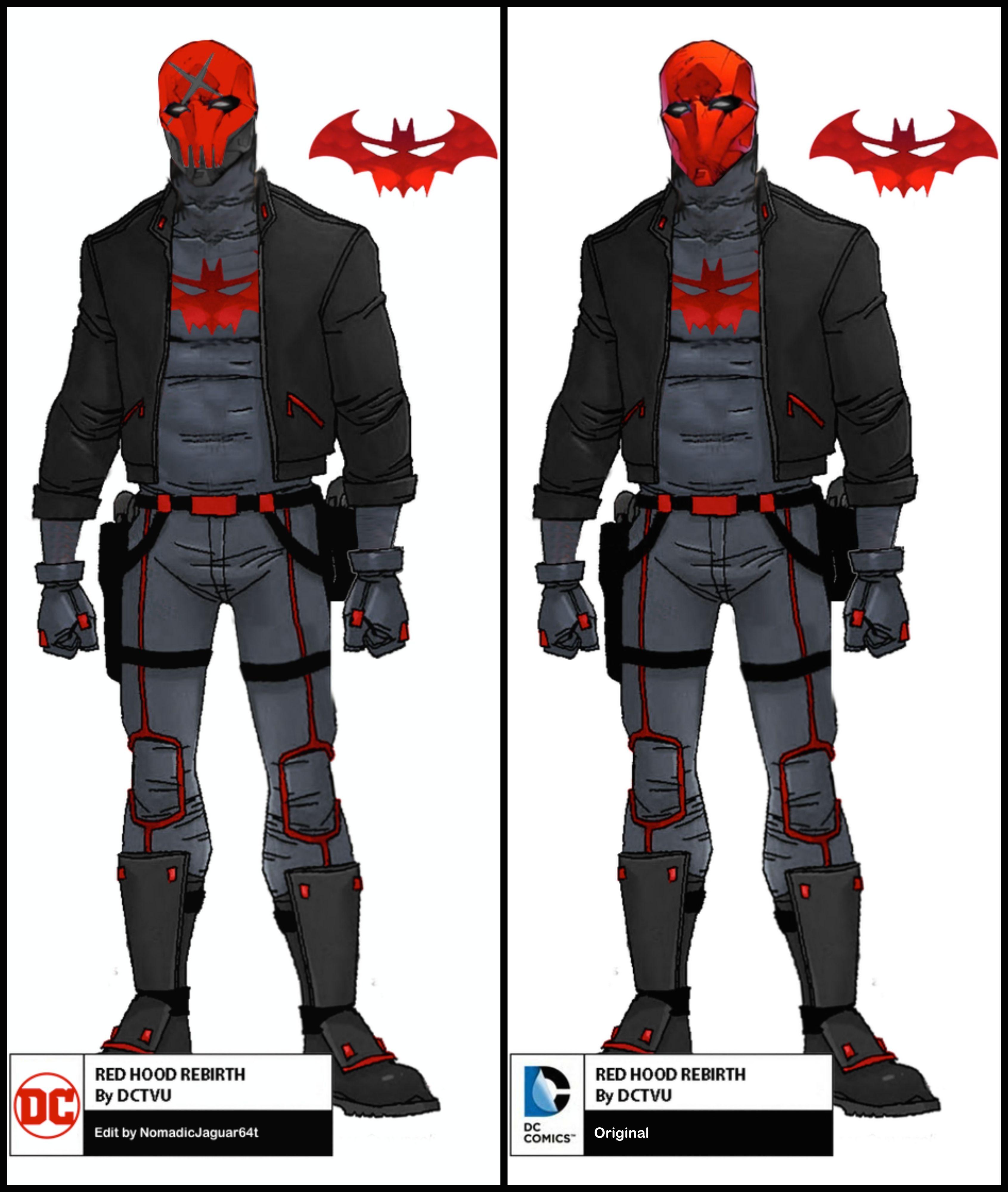 Red X DC Comics Logo - Red Hood redesign (a mix between Red Hood and Red X) : DCcomics