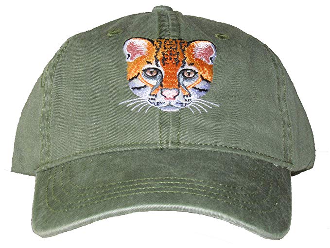 Ocelot Clothing Logo - Ocelot Embroidered Cotton Cap at Amazon Men's Clothing store: