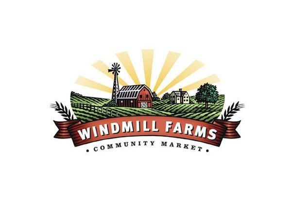 Community Market Logo - Windmill Farms Community Market | Logos | Pinterest | Farm logo ...