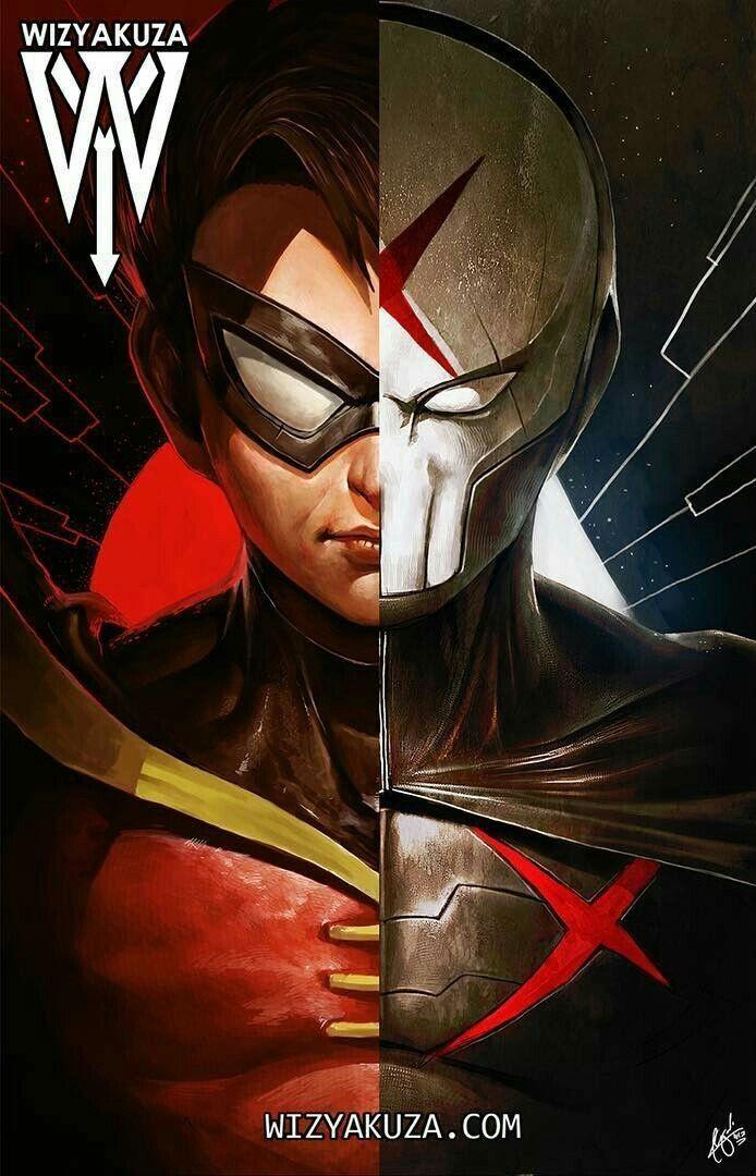 Red X DC Comics Logo - Robin and Red X | DC Comics | Nightwing | Comics, DC Comics, Teen Titans