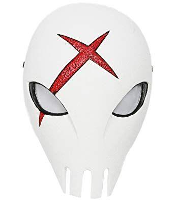 Red X DC Comics Logo - Amazon.com: DC Comics Teen Titans Red X Mask White Skull Mask ...