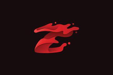 Red Z Logo - logo Z
