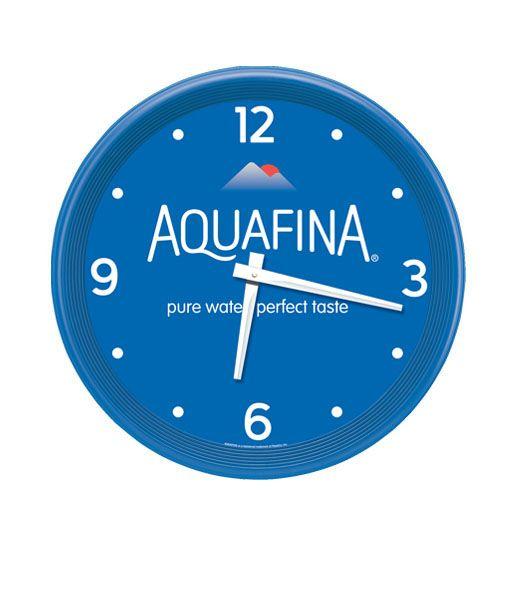 Aquafina Logo - AQ1012 – Aquafina Clock – Pepsi Point of Sale Product Manufacturer ...