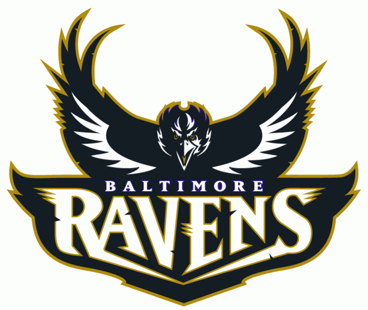 NFL Ravens Logo - Baltimore Ravens Wordmark Logo - National Football League (NFL ...