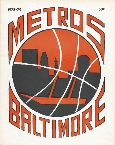 Baltimore Basketball Logo - Baltimore Metros, Continental Basketball Association