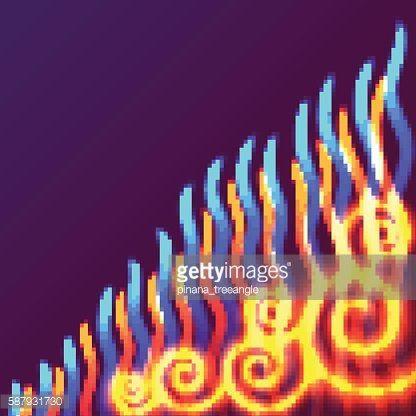 Yellow and Red Waves Logo - Yellow, Red and Blue Waves of Flame premium clipart - ClipartLogo.com