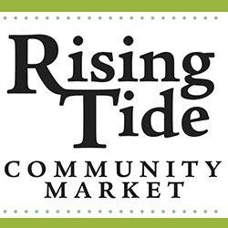 Community Market Logo - Rising Tide Community Market. Co op, stronger together