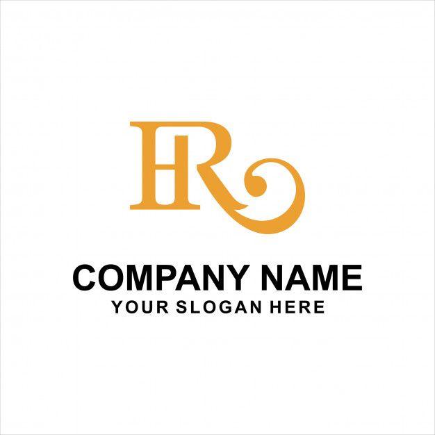 HR Logo - Letter hr logo vector Vector | Premium Download