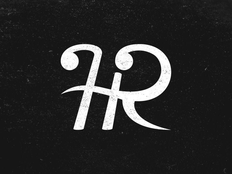 HR Logo - HR Monogram Logo by S. Gaffin