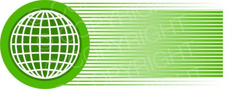 Green Banner Logo - Free ClipArt - Green World Logo Banner – Prawny Clipart Cartoons ...