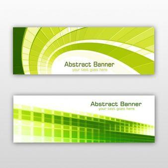 Green Banner Logo - Green Banner Vectors, Photos and PSD files | Free Download