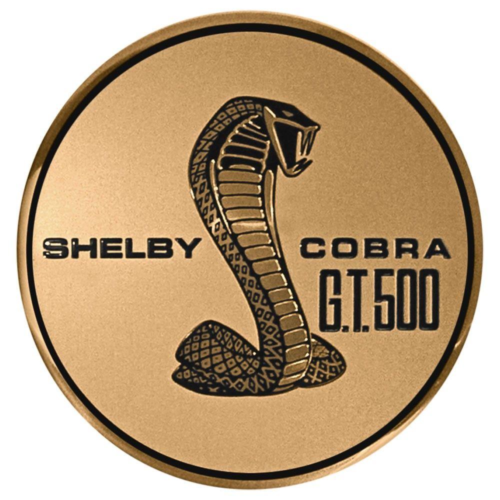 Shelby Cobra Logo - Scott Drake Gas Cap Emblem GT500 1967