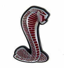 Shelby Cobra Logo - Ford Mustang Gt500 Red Cobra Grille Snake Emblem 2007-2009