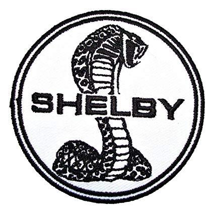 Shelby Cobra Logo - Ford Cobra Shelby Mustang Coupe GT500 Logo Racing Jacket T Shirt Patch Sew Iron On Embroidered Badge Emblem Sign Size 3Width X 3Height By HJR Shop