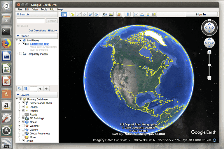 On Google Earth Desktop Logo - How to Install Google Earth for Ubuntu