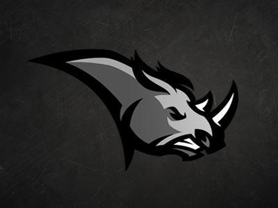 Rhino Sports Logo - Rhino | Logos | Pinterest | Rhino logo, Logo design and Logos