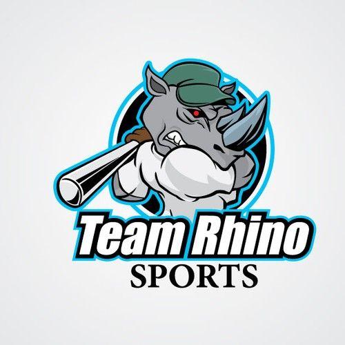 Rino Sports Logo - logo for Team Rhino Sports | Logo design contest