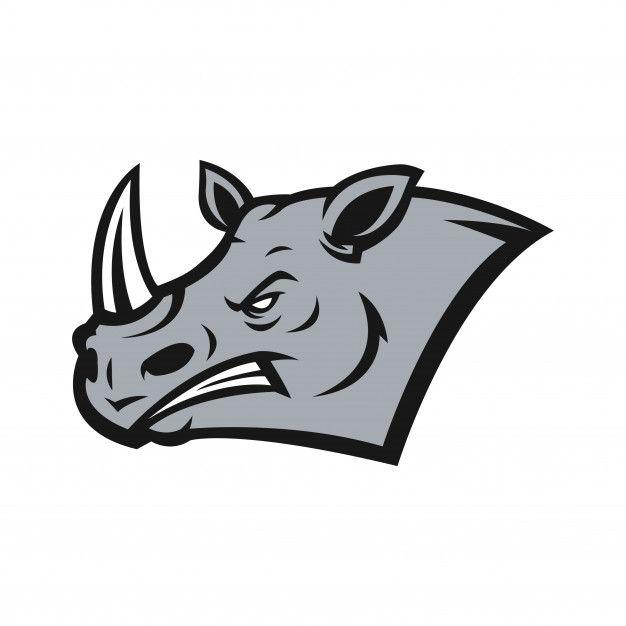Rhino Sports Logo - Rhino sport logo Vector | Premium Download
