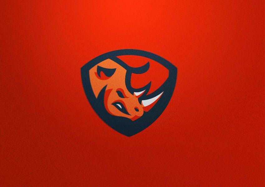 Rino Sports Logo - 33+ Rhino Logo Designs, Idea, Examples | Design Trends - Premium PSD ...