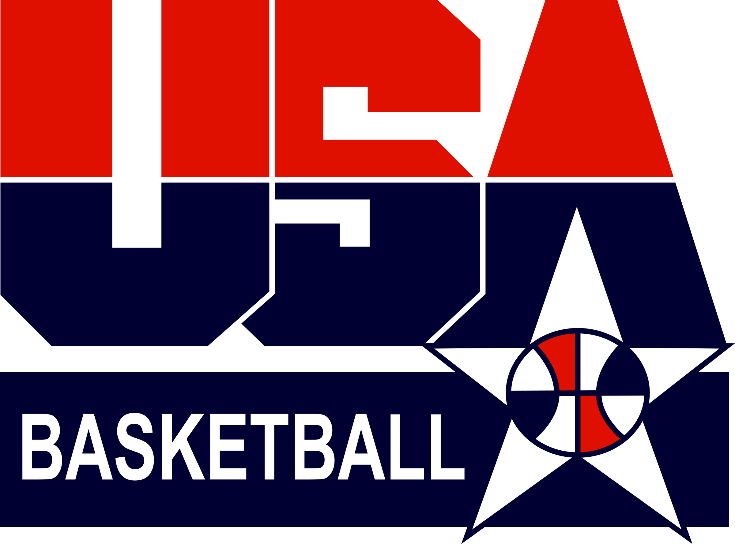 Transparent Basketball Logo - USA Basketball Logo PNG Transparent & SVG Vector - Freebie Supply