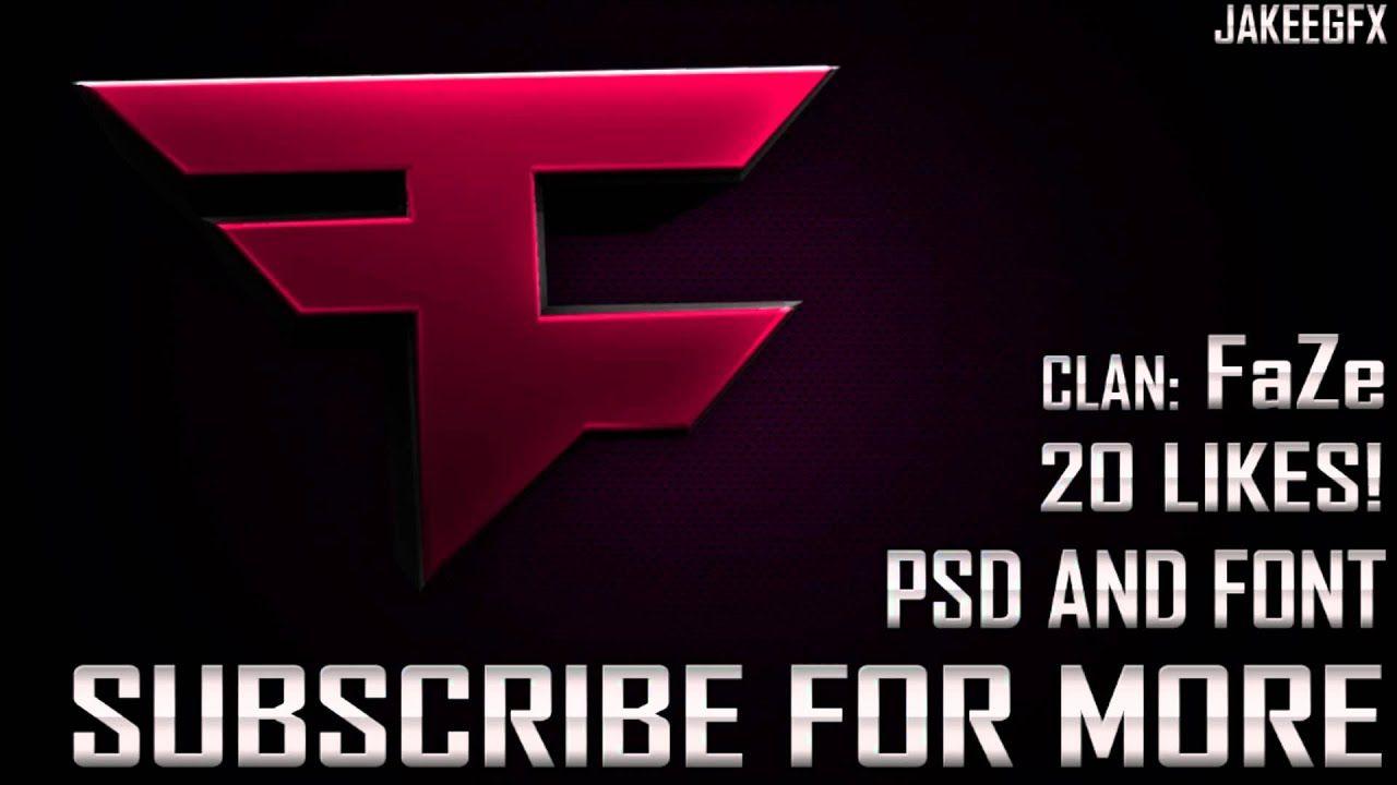 SoaRSniping Logo - FaZe Clan Logo PSD + Download ! - YouTube