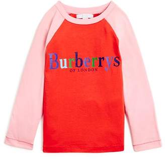 Two Red Girls Logo - Burberry Red Girls' Shirts & Blouses