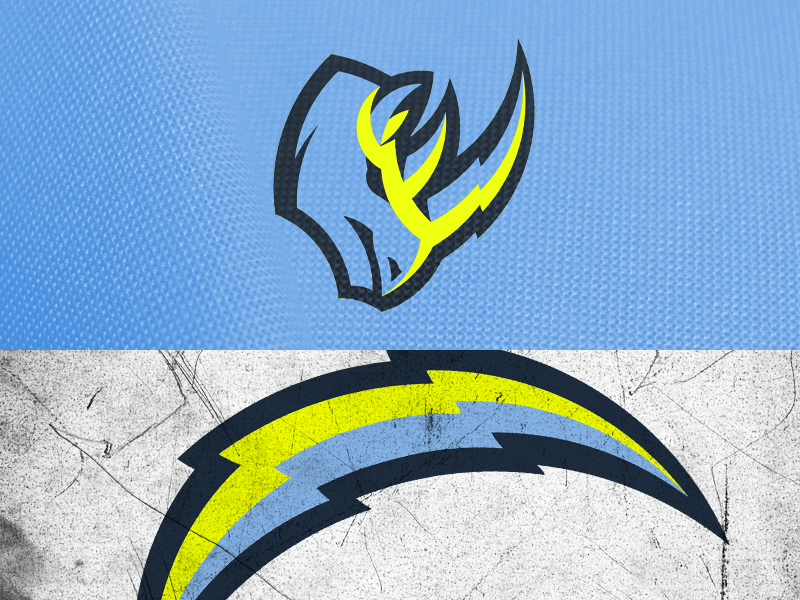 Rino Sports Logo - All NFL Logos Redesigned on Behance