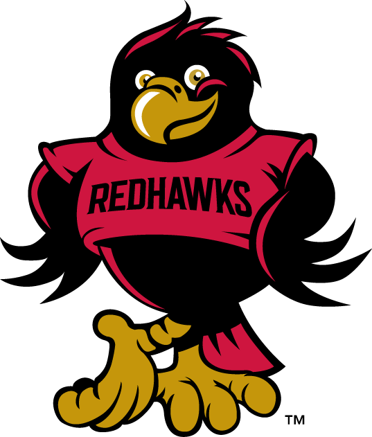 Red Hawk Mascot Logo - Seattle Redhawks Mascot Logo - NCAA Division I (s-t) (NCAA s-t ...