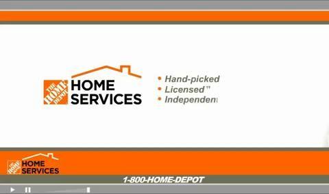 Home Depot Home Services Logo - Professional Tub & Shower Liner Installation it Installed