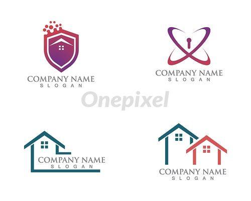 Simple House Logo - Simple House Home Real Estate Logo Icons - 4575130 | Onepixel