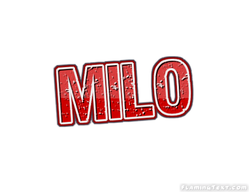 Red Milo Logo - United States of America Logo. Free Logo Design Tool from Flaming Text