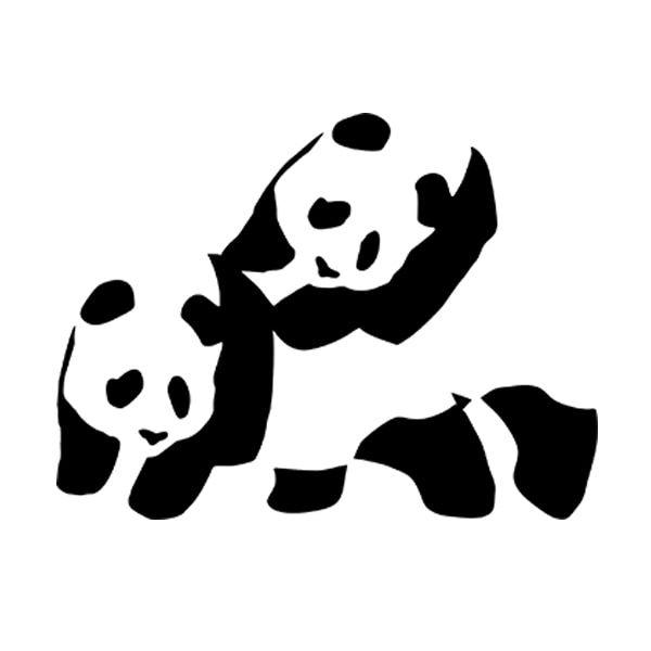 Enjoi Panda Logo - 40 pcs/lot Fun Piggyback Panda Enjoi JDM DUB VAG Funny 8 Colors ...